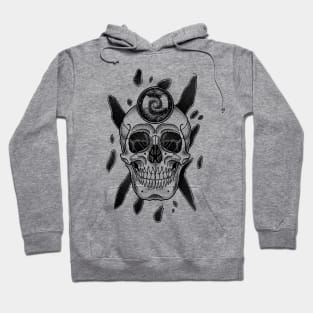 Skull abstract Hoodie